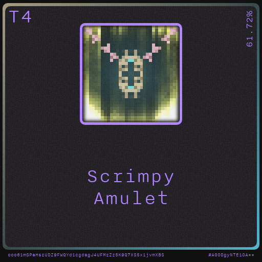 Gear for your quests - Amulet #16