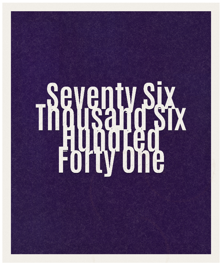 Count #76641