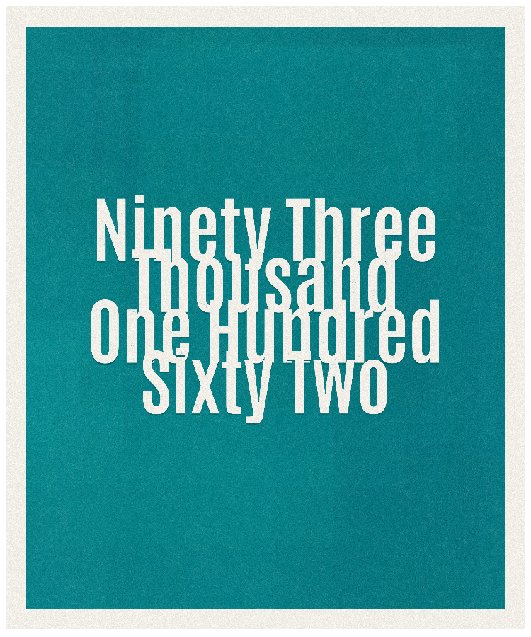Count #93162