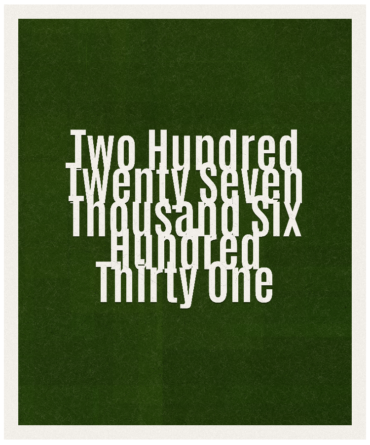 Count #227631