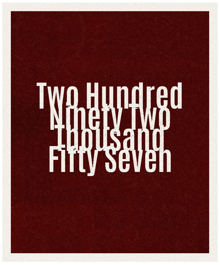 Count #292057