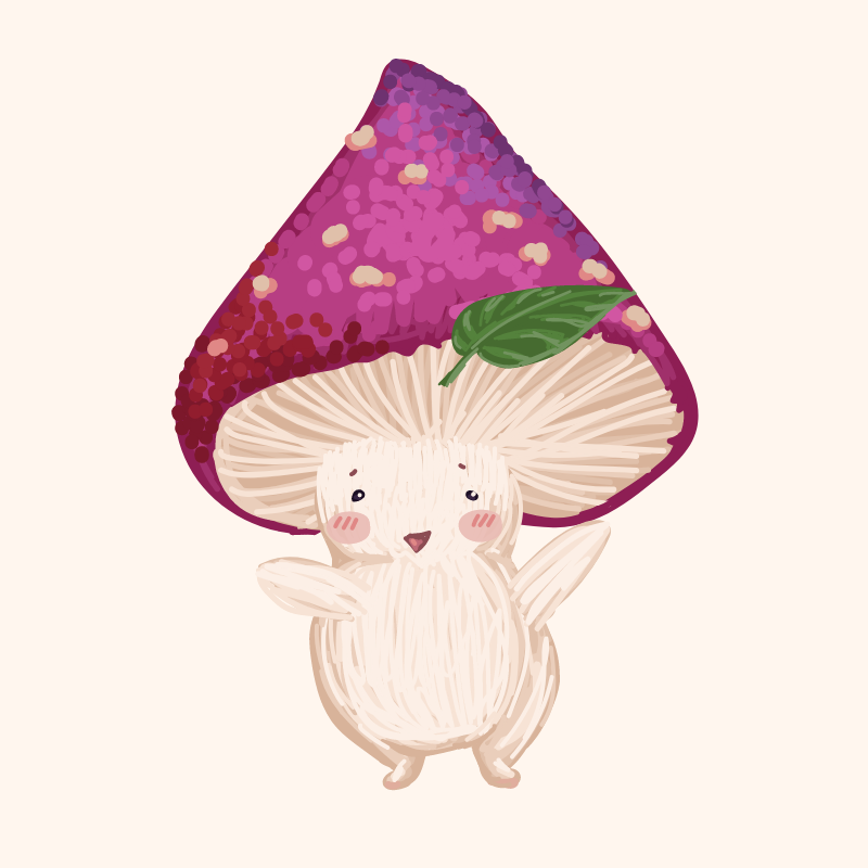 Cute Mushrooms Forest Guys #99