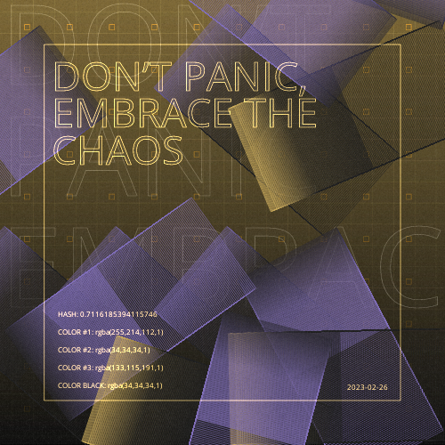 Don’t panic  #13