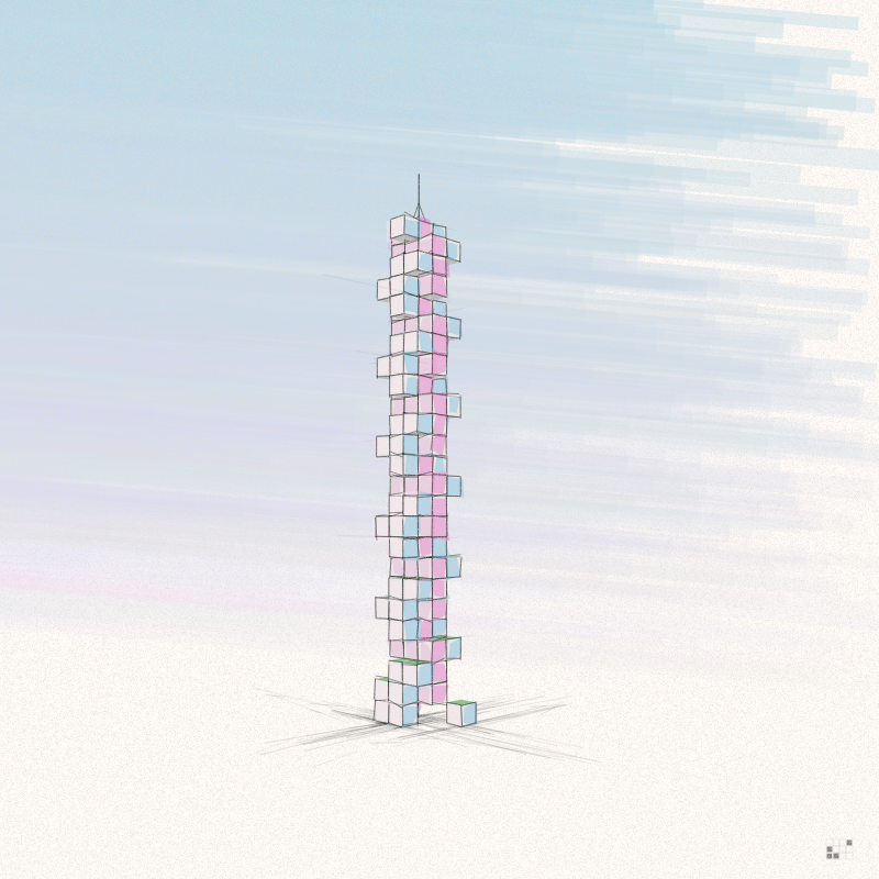 Cellular Skyscrapers #154