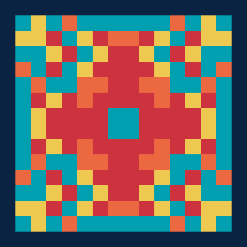 Pixel Mandala #3