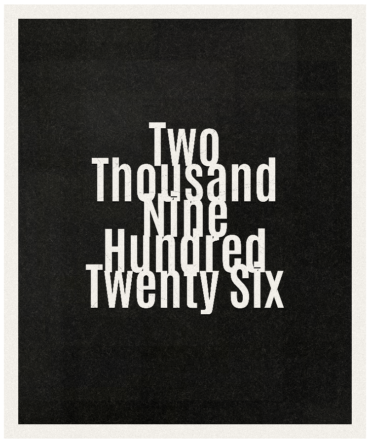 Count #2926