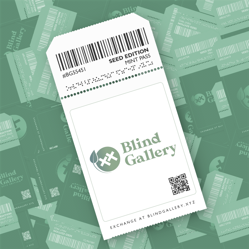 Blind Gallery Mint Pass (Seed Edition) #411