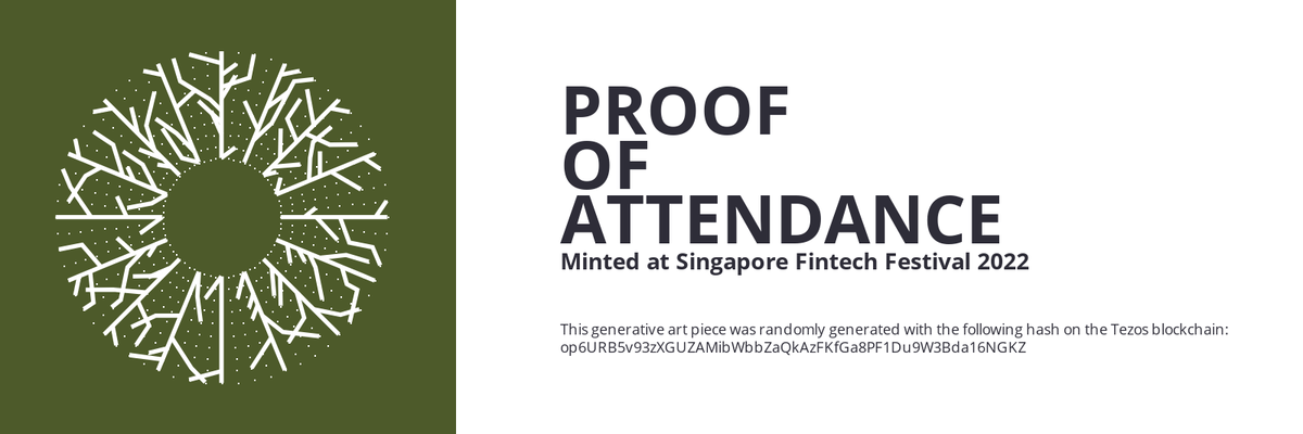 SFF2022 Proof of Attendance Token #145