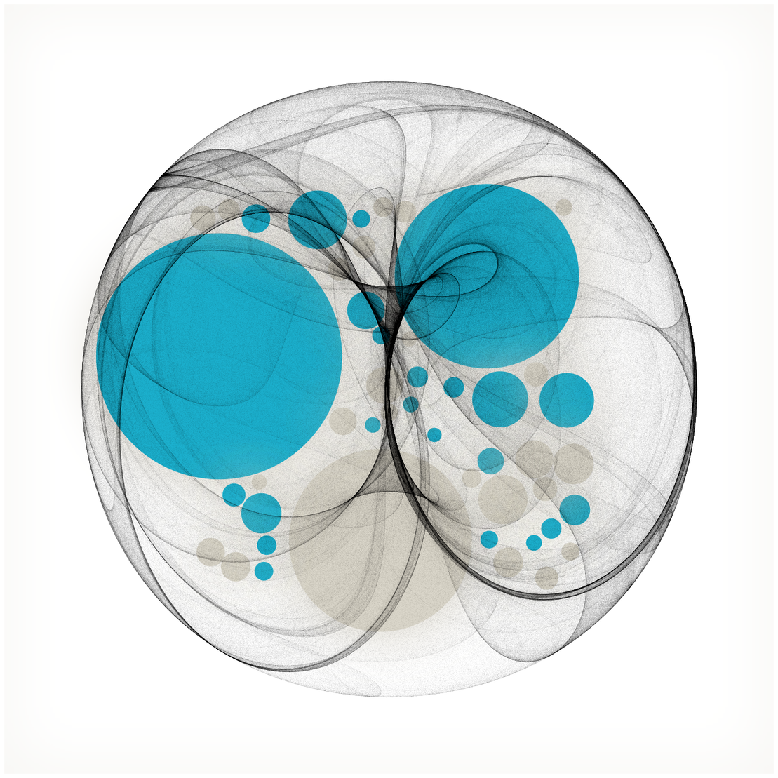 Attractors and Circles #54