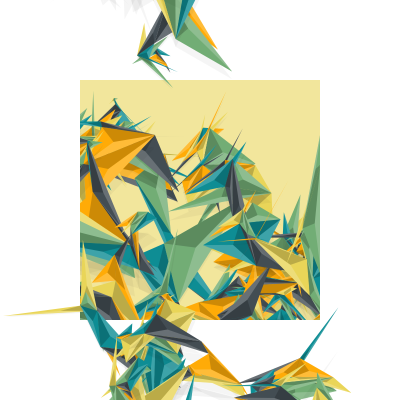 Paradise Birds Generative Series #117