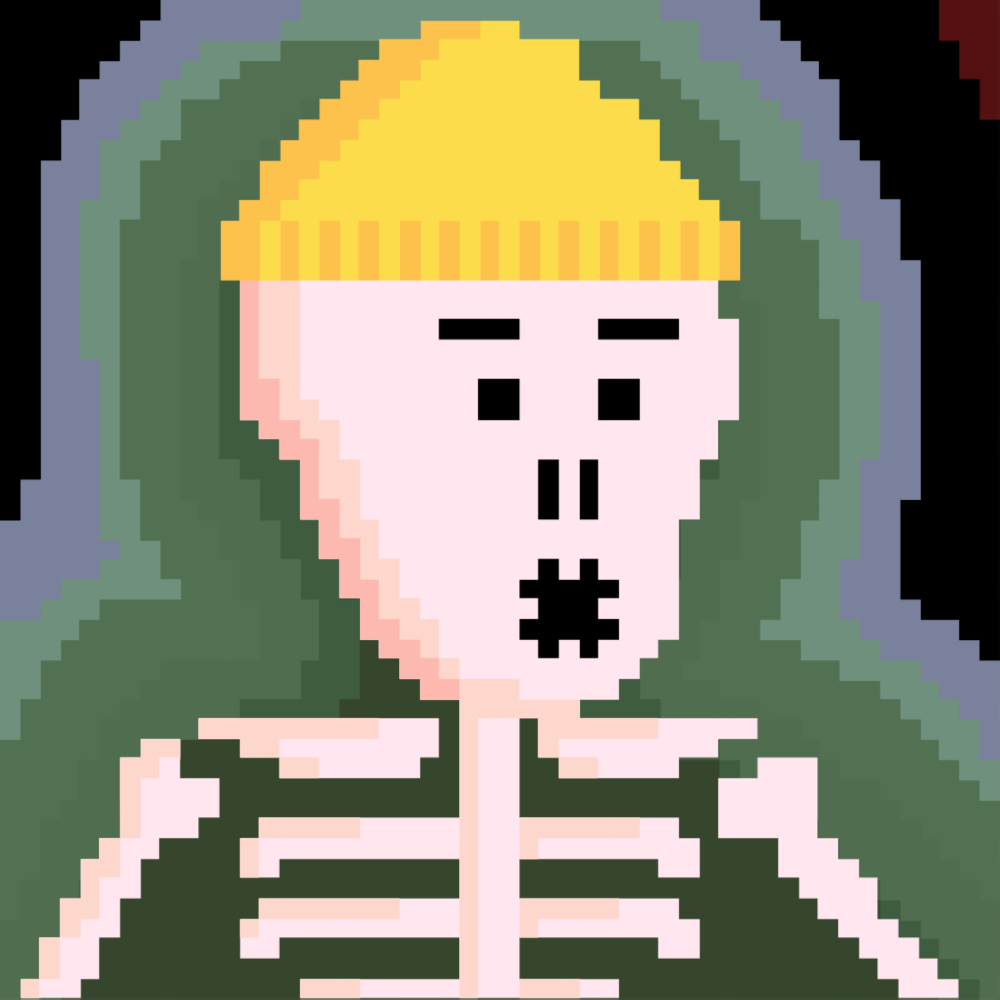 PIXEL SKULLETTI 1 #126