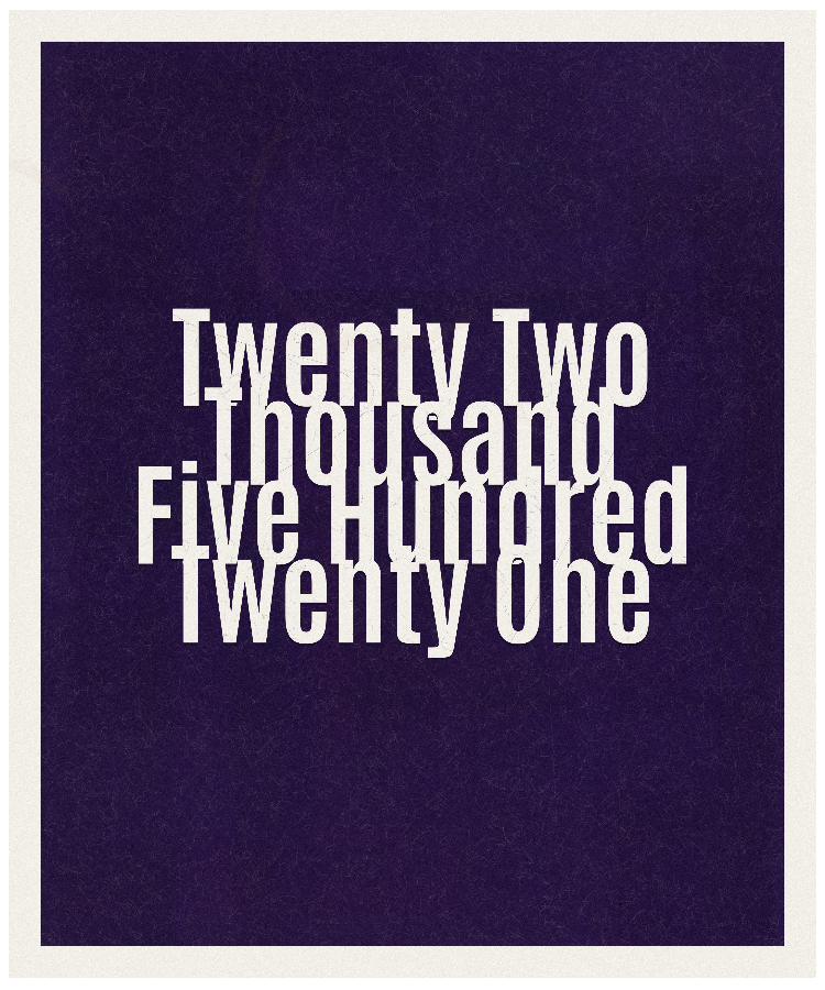 Count #22521
