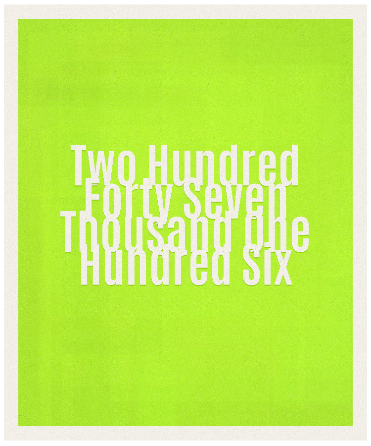 Count #247106