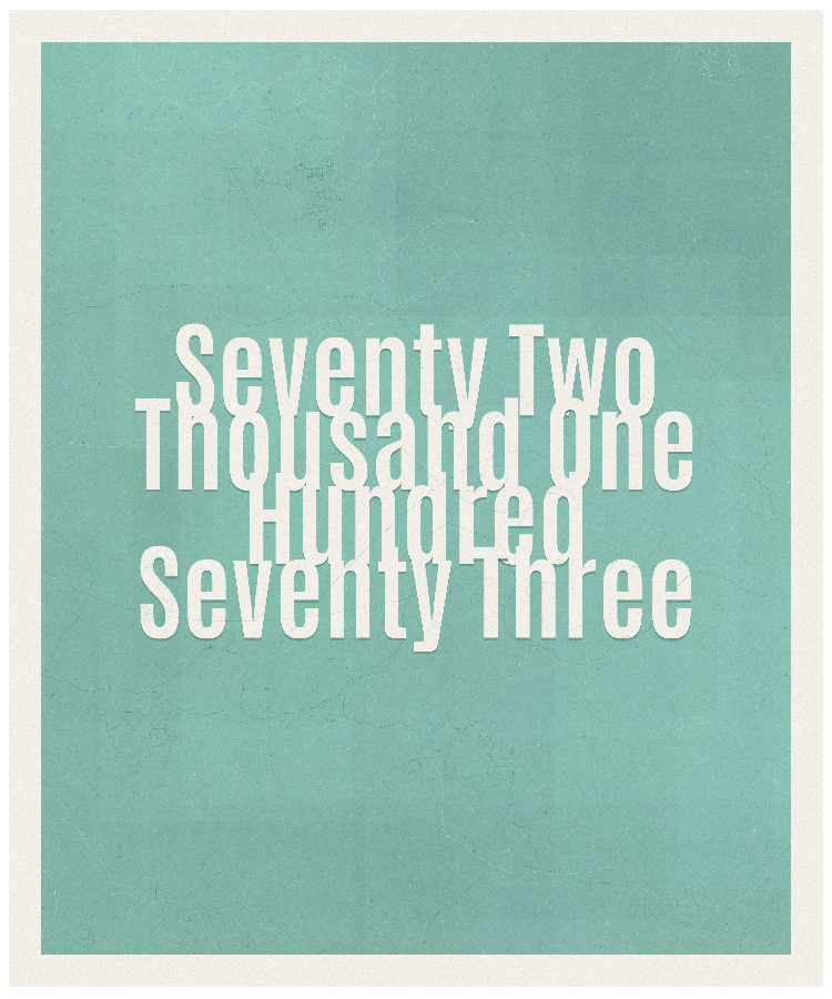 Count #72173