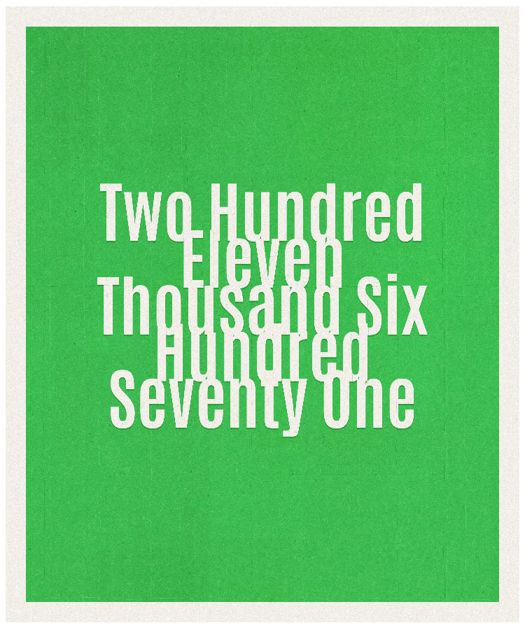 Count #211671