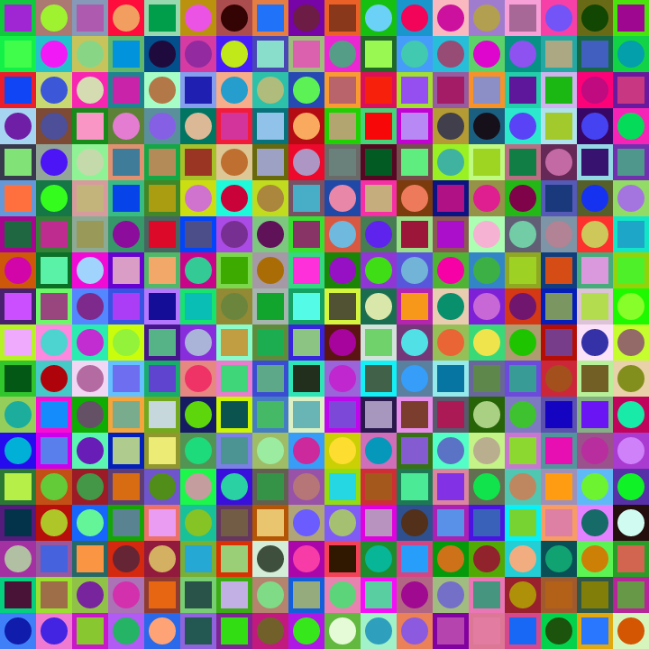 Square Dot Composition #244