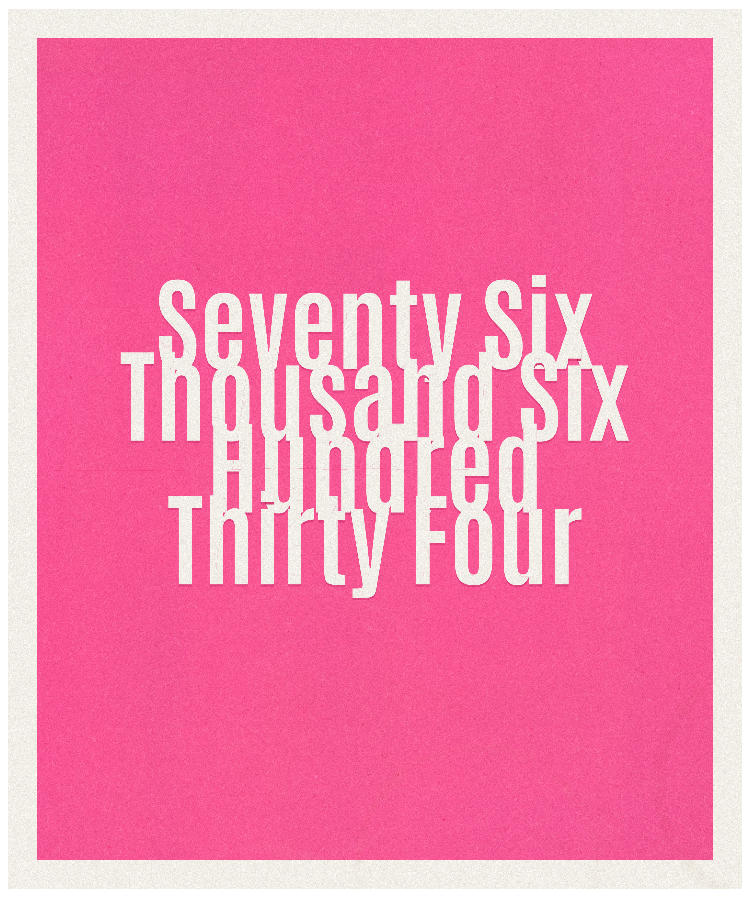 Count #76634
