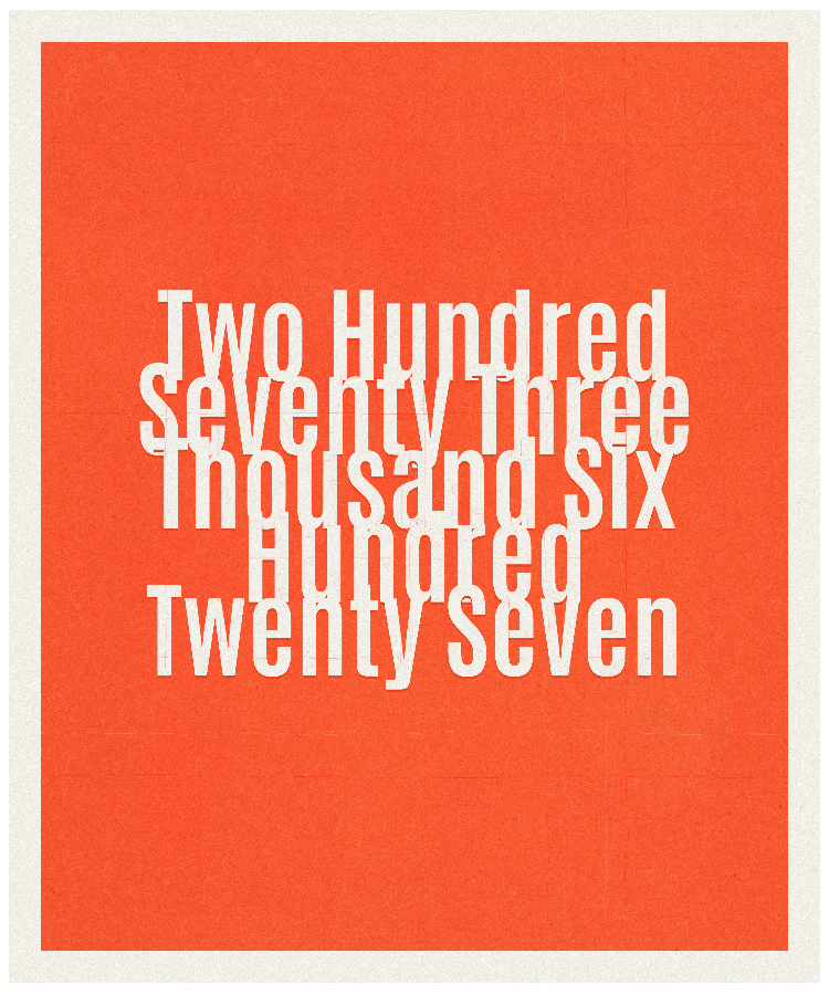 Count #273627
