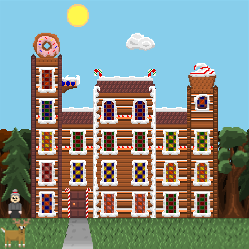 2D Mansion Candy House #6