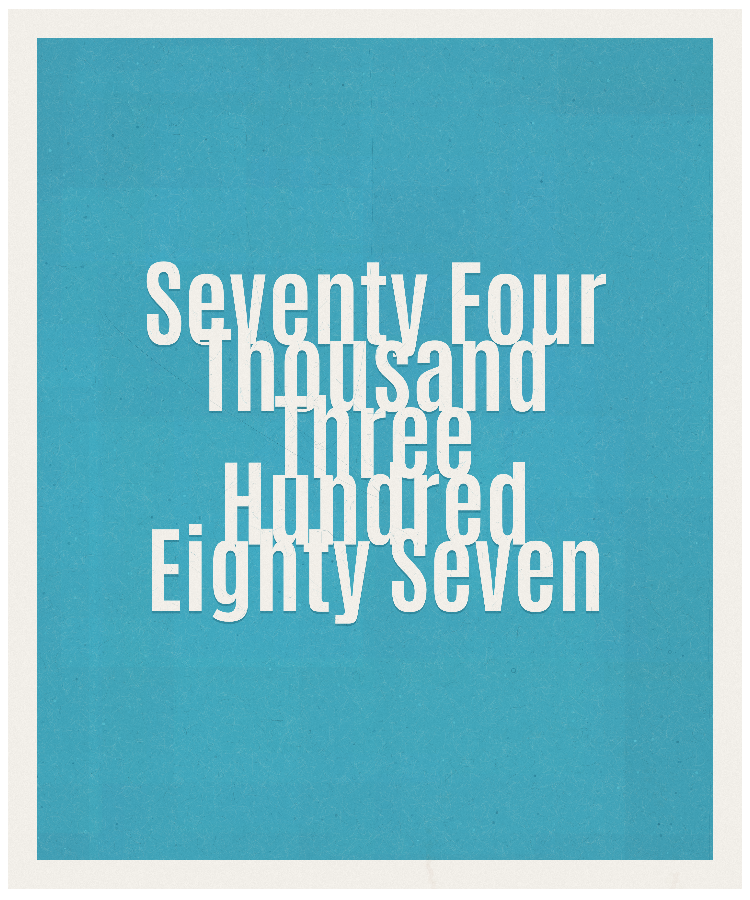 Count #74387