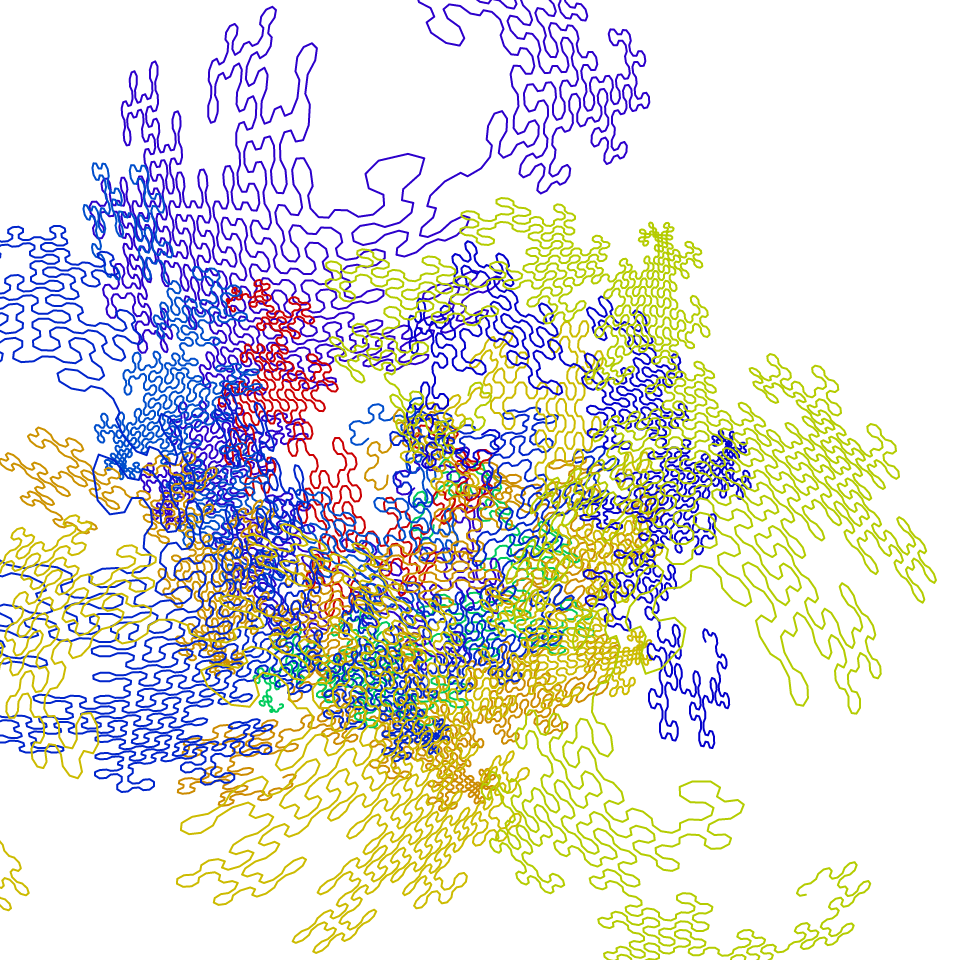 Dragon Curve Vortex #7