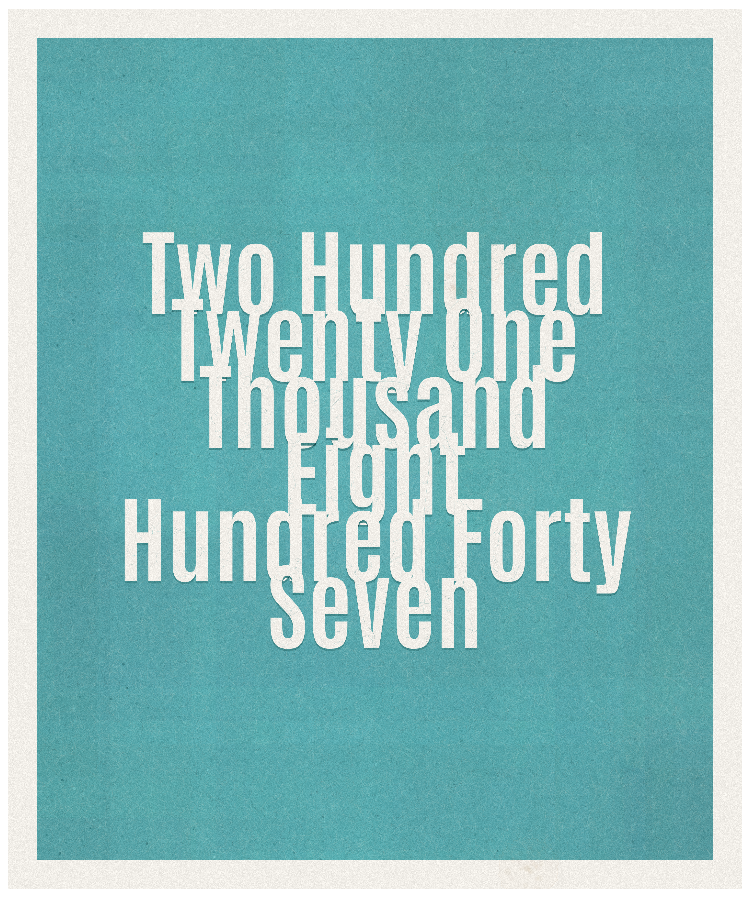 Count #221847