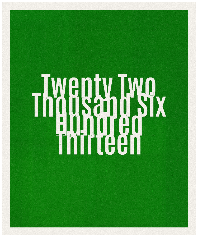 Count #22613