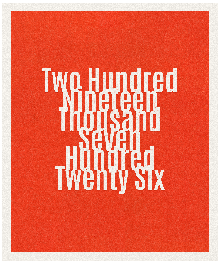Count #219726