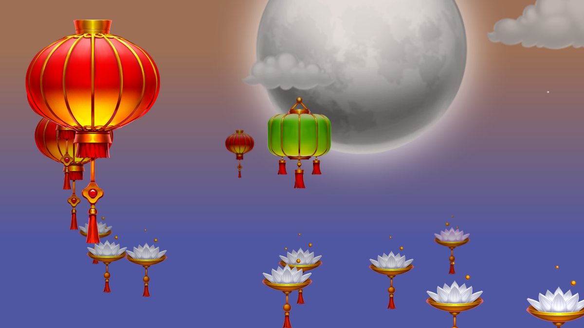 Mooncakes: Happy Mid Autumn Festival 2022 #1723