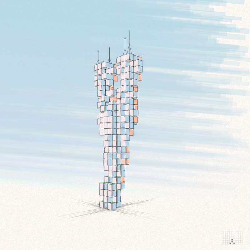 Cellular Skyscrapers #148