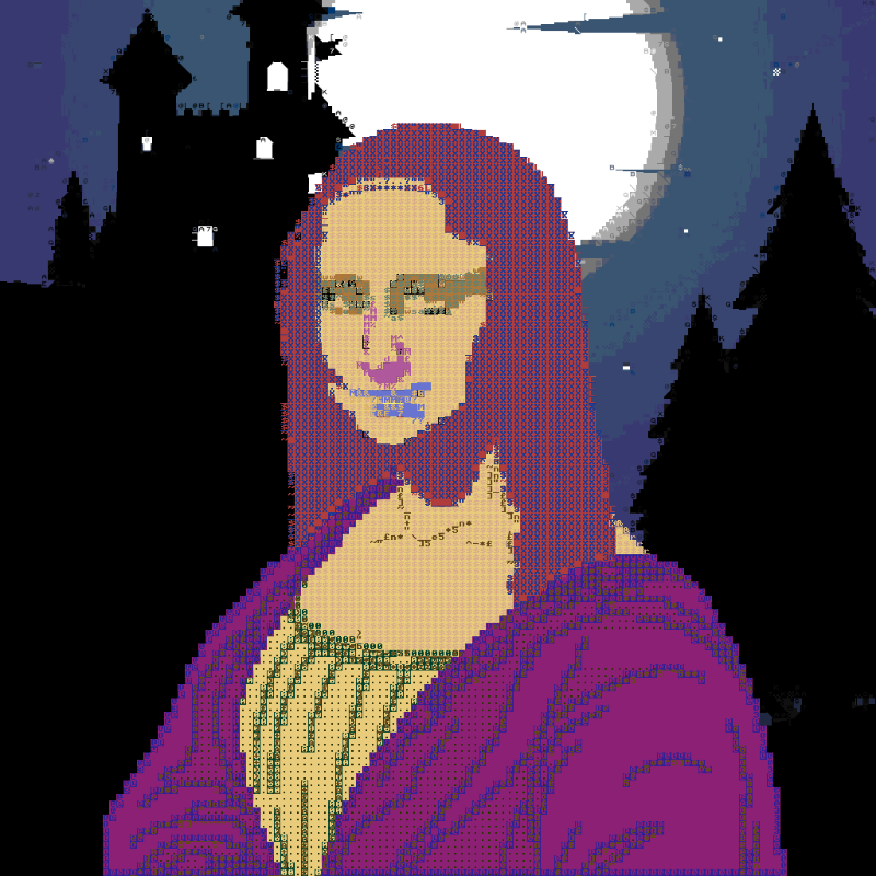 DOS Mona Lisa  #10