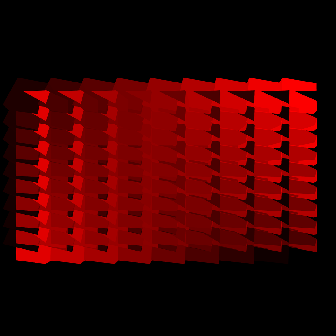 Red Kinetic Art