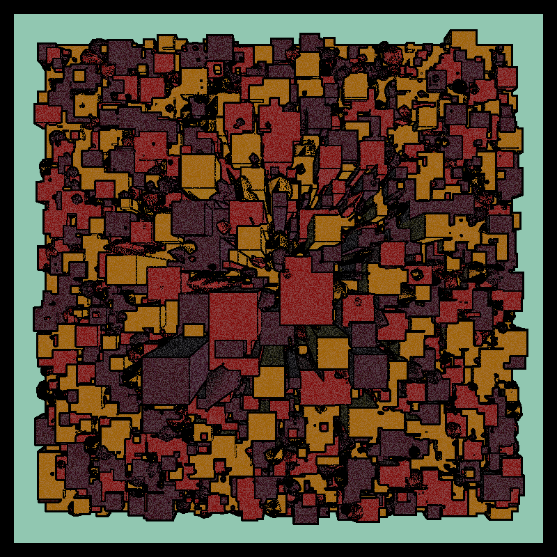 Crystal forest #35