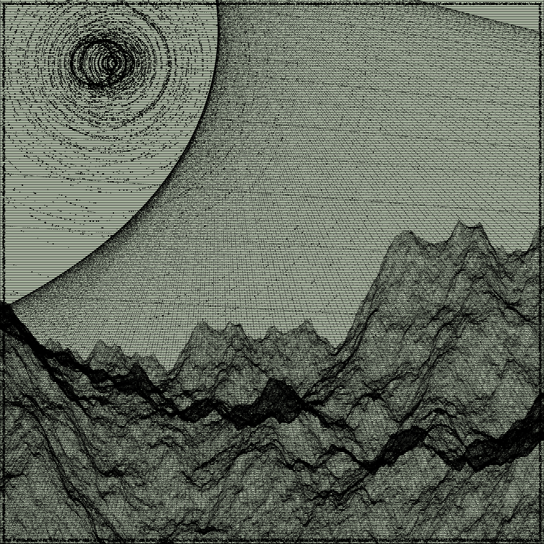 Surreal classic generative landscape #23