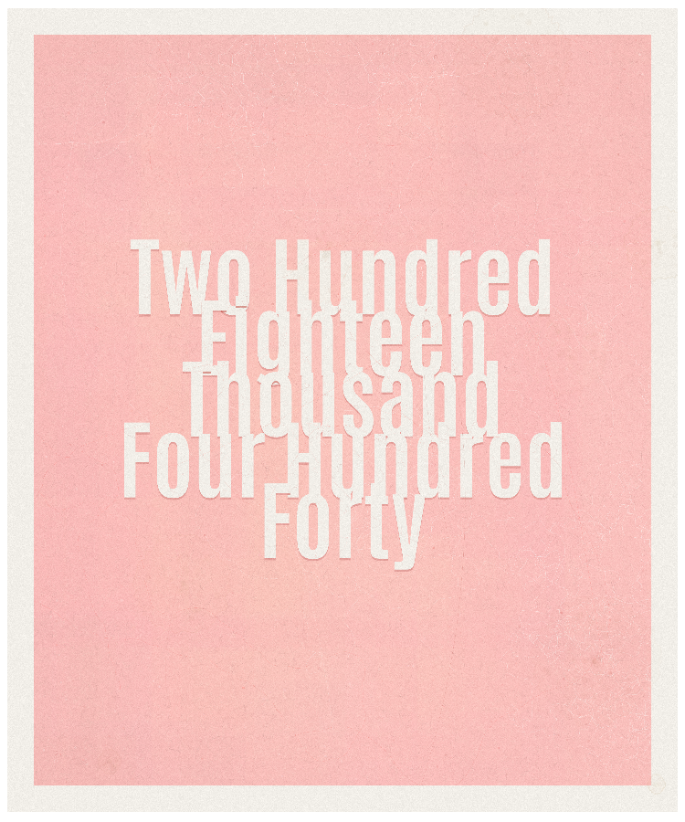 Count #218440