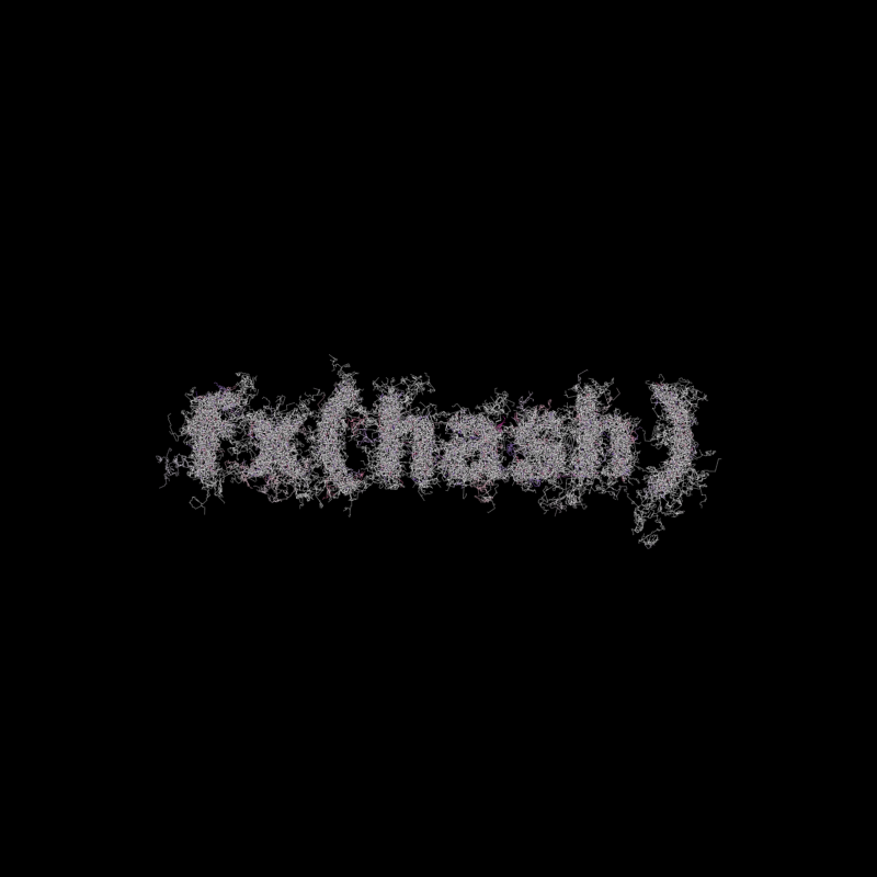 FXHASH Logo with Features #726