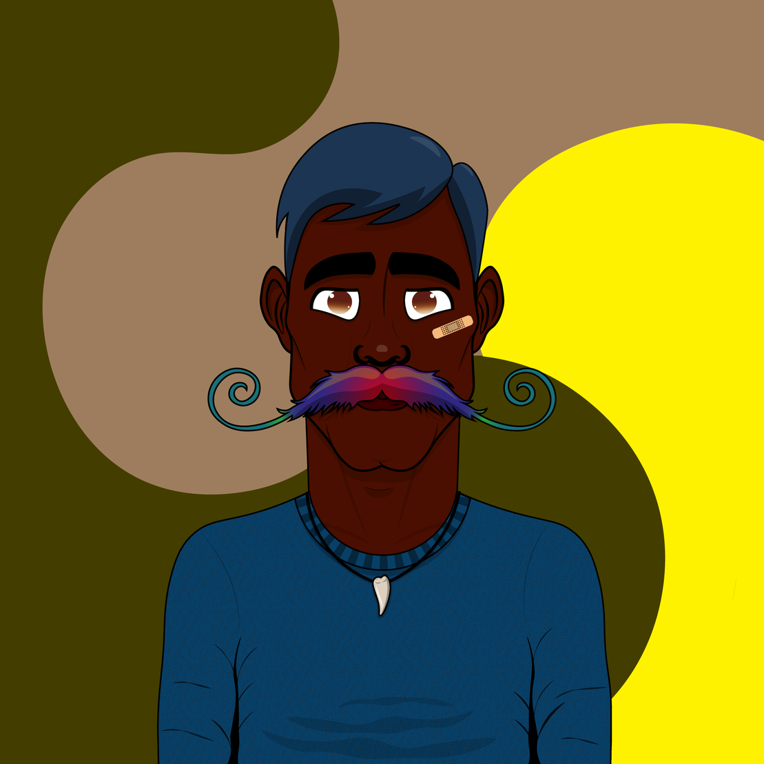 Mustachioed #197