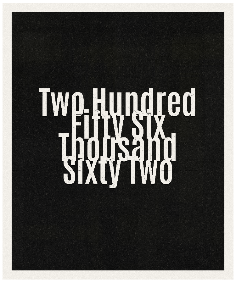 Count #256062