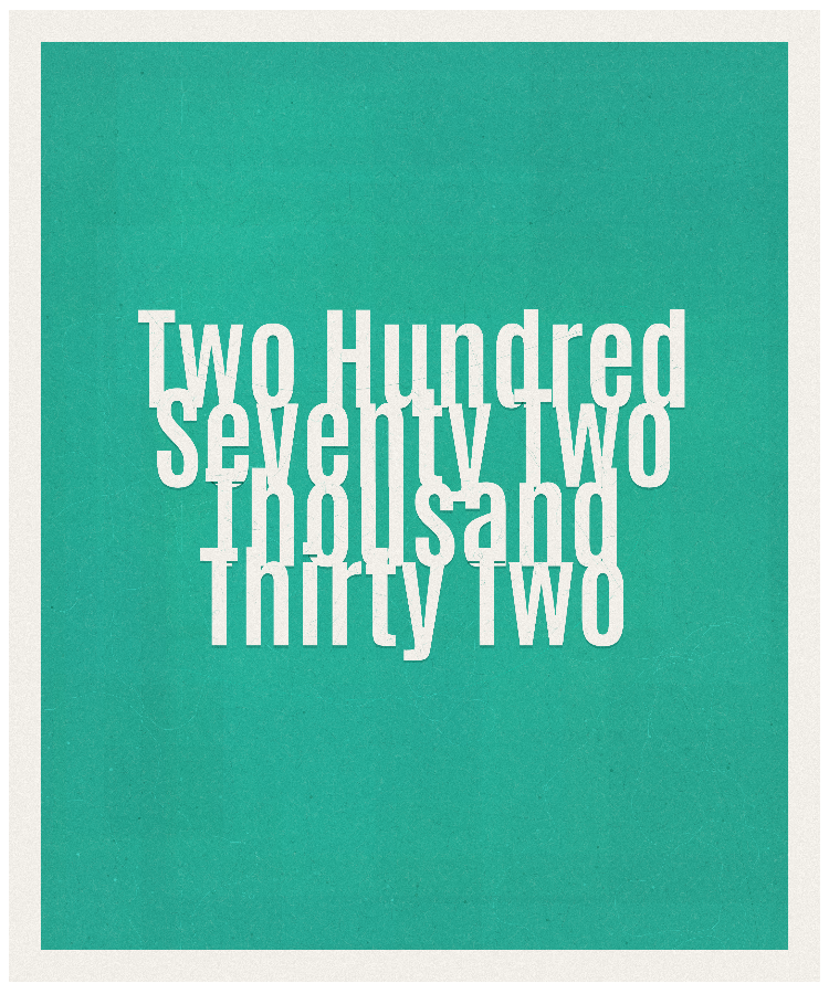 Count #272032