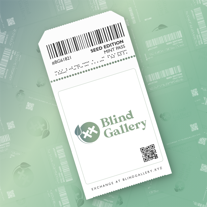 Blind Gallery Mint Pass (Seed Edition) #298