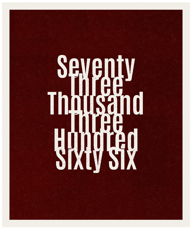Count #73366