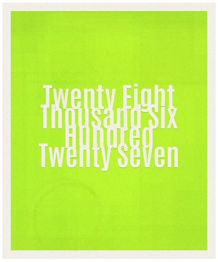 Count #28627