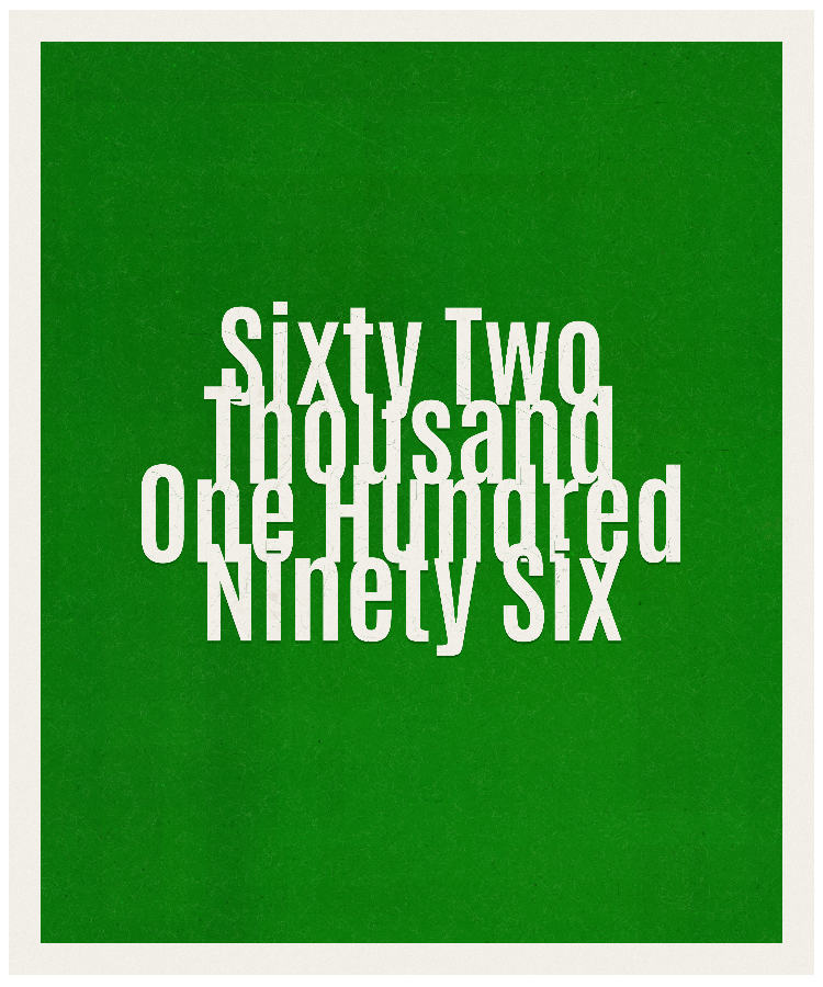 Count #62196