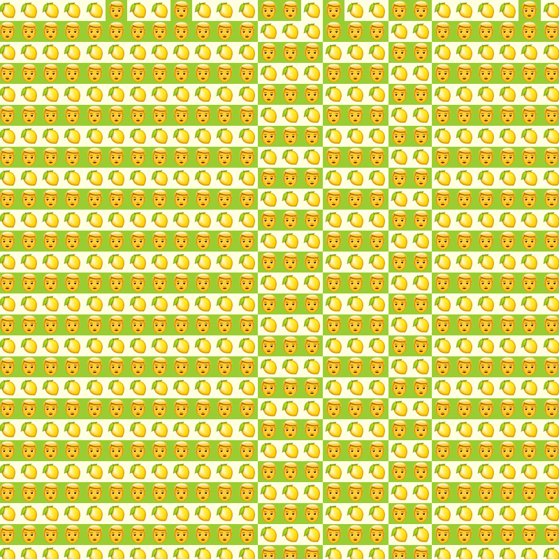 Elementary Cellular Emoji Automata #959