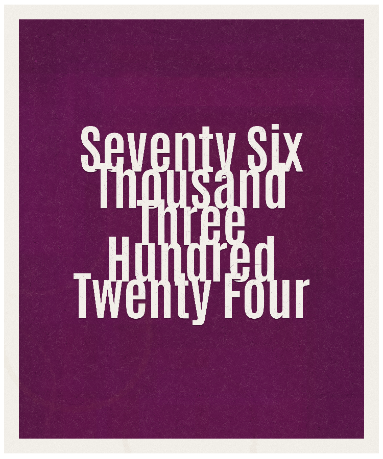 Count #76324