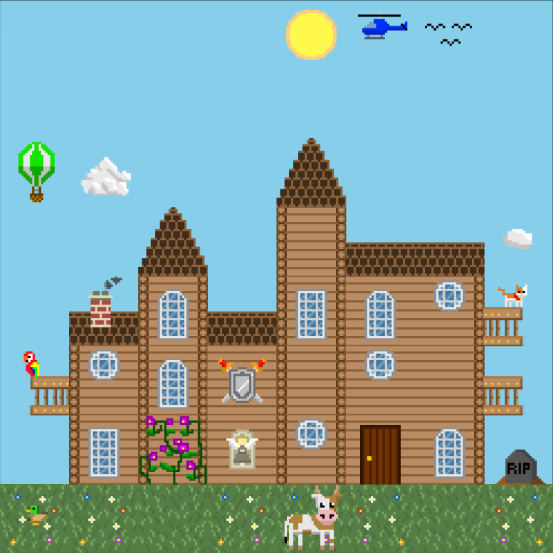 2D Mansion #823