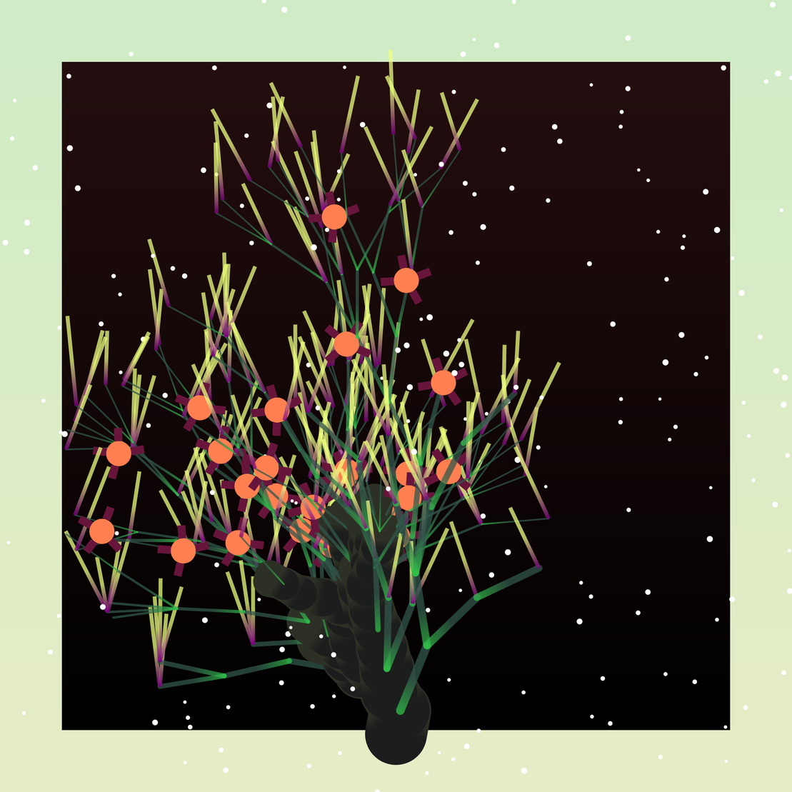 Some generative winter trees #56
