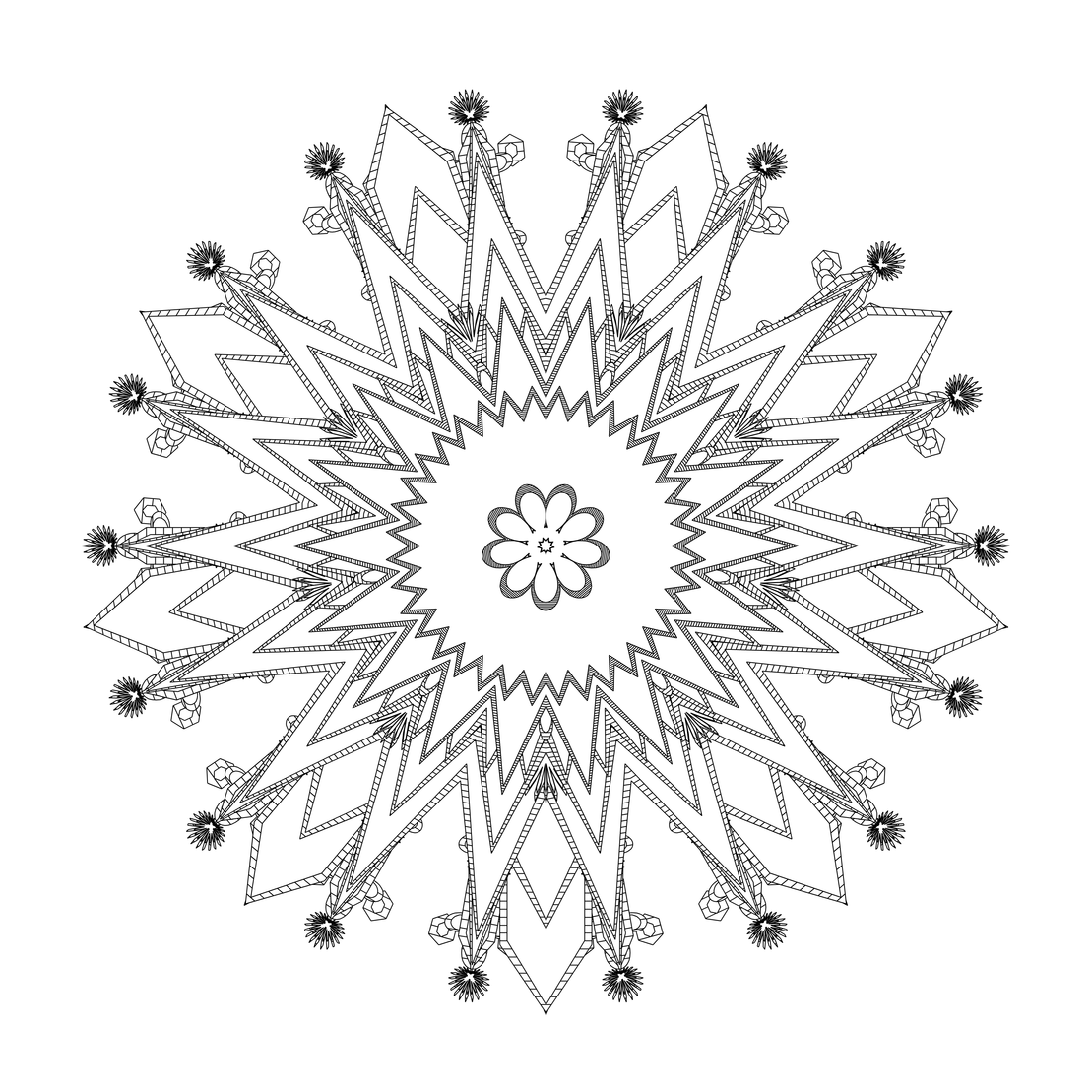 LL21 Mandala #241