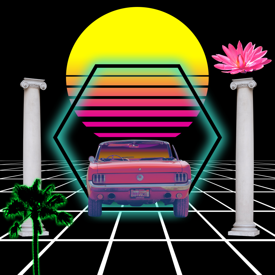 S Y N T H W A V E Nightlife Generator #84