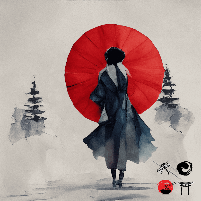 A walking geisha #24